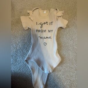 Stylish Tan Kids One Piece